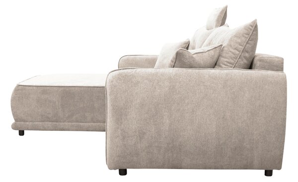ROHOVÁ SEDAČKA, textil, béžová MID.YOU - Sedací soupravy, Online Only