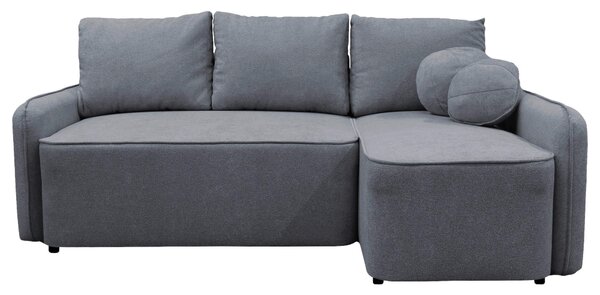 ROHOVÁ SEDAČKA, textil, šedá MID.YOU - Sedací soupravy, Online Only