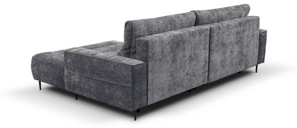 ROHOVÁ SEDAČKA, textil, šedá MID.YOU - Sedací soupravy, Online Only