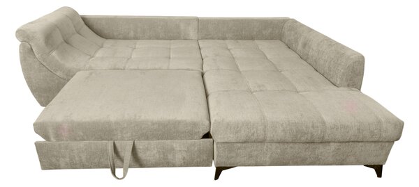 ROHOVÁ SEDAČKA, textil, béžová P & B - Sedací soupravy, Online Only