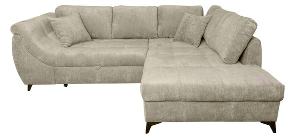 ROHOVÁ SEDAČKA, textil, béžová P & B - Sedací soupravy, Online Only