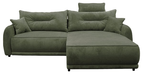 ROHOVÁ SEDAČKA, textil, zelená MID.YOU - Sedací soupravy, Online Only