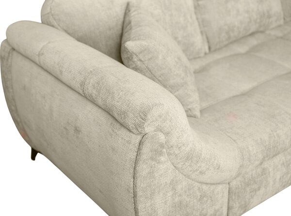 ROHOVÁ SEDAČKA, textil, béžová P & B - Sedací soupravy, Online Only