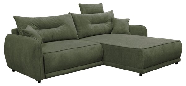 ROHOVÁ SEDAČKA, textil, zelená MID.YOU - Sedací soupravy, Online Only