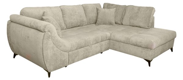 ROHOVÁ SEDAČKA, textil, béžová P & B - Sedací soupravy, Online Only