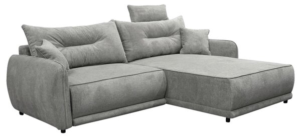 ROHOVÁ SEDAČKA, textil, šedá MID.YOU - Sedací soupravy, Online Only