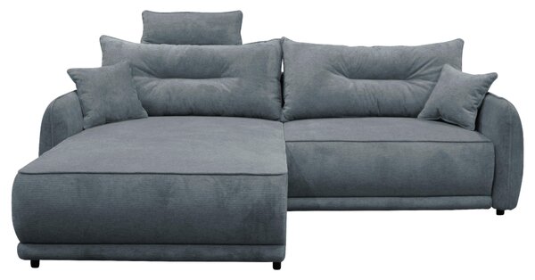 ROHOVÁ SEDAČKA, textil, modrá MID.YOU - Sedací soupravy, Online Only