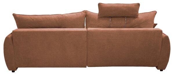 ROHOVÁ SEDAČKA, textil, rezavá MID.YOU - Sedací soupravy, Online Only