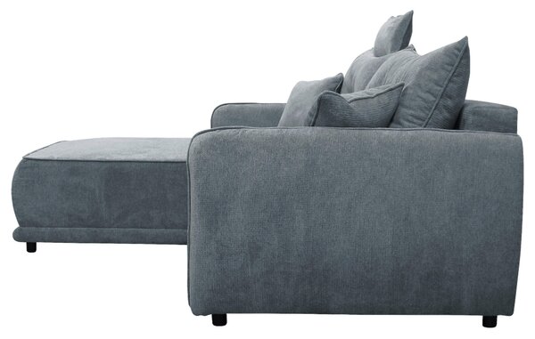 ROHOVÁ SEDAČKA, textil, modrá MID.YOU - Sedací soupravy, Online Only