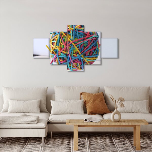 Obraz gumiček (125x70 cm)