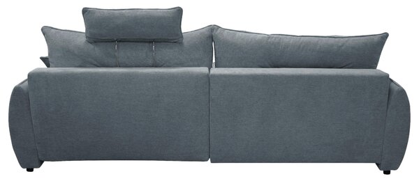 ROHOVÁ SEDAČKA, textil, modrá MID.YOU - Sedací soupravy, Online Only