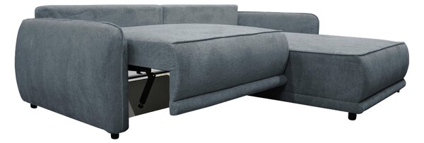ROHOVÁ SEDAČKA, textil, modrá MID.YOU - Sedací soupravy, Online Only