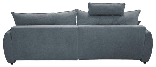ROHOVÁ SEDAČKA, textil, modrá MID.YOU - Sedací soupravy, Online Only