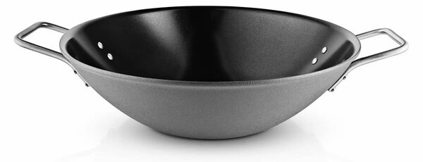 Eva Trio Grey Line Ceramic Pánev WOK 32 cm, objem 5 l, silnostěnná slitina, bez PFAS, keramický povrch Slip-Let, do 400 °C, na indukci, Eva Solo 2603…