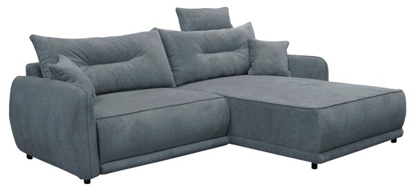 ROHOVÁ SEDAČKA, textil, modrá MID.YOU - Sedací soupravy, Online Only