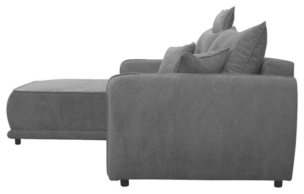 ROHOVÁ SEDAČKA, textil, antracitová MID.YOU - Sedací soupravy, Online Only