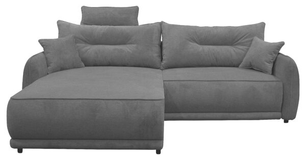 ROHOVÁ SEDAČKA, textil, antracitová MID.YOU - Sedací soupravy, Online Only