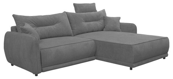 ROHOVÁ SEDAČKA, textil, antracitová MID.YOU - Sedací soupravy, Online Only