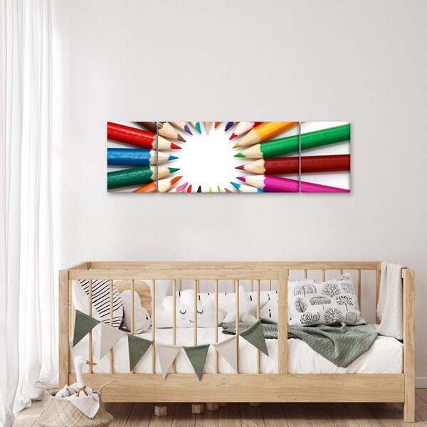 Obraz pastelek (170x50 cm)