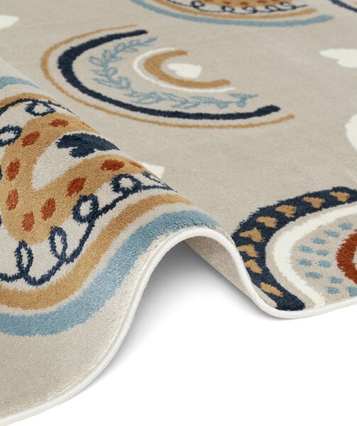 Hanse Home, Dětský koberec Adventures 106416 Beige Multicolor, 120x170, vícebarevná, dětský pokoj