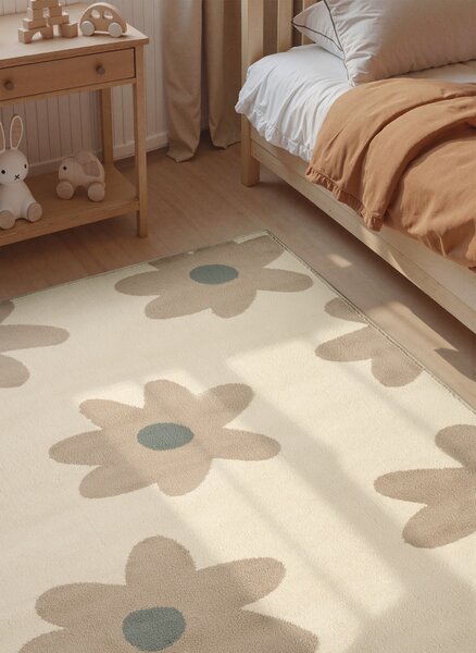 Hanse Home, Dětský koberec Adventures 106417 Cream Beige, 120x170, béžová, dětský pokoj
