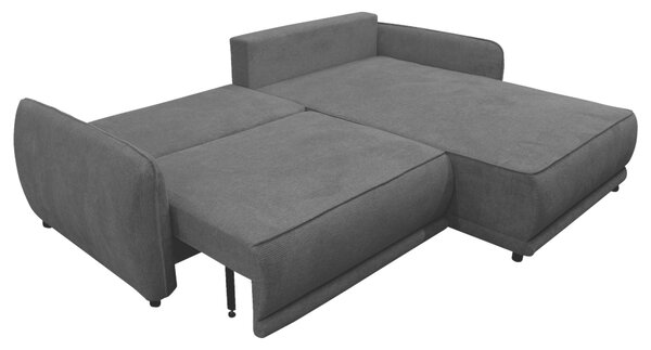 ROHOVÁ SEDAČKA, textil, antracitová MID.YOU - Sedací soupravy, Online Only