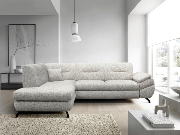ROHOVÁ SEDAČKA, textil, béžová MID.YOU - Sedací soupravy, Online Only