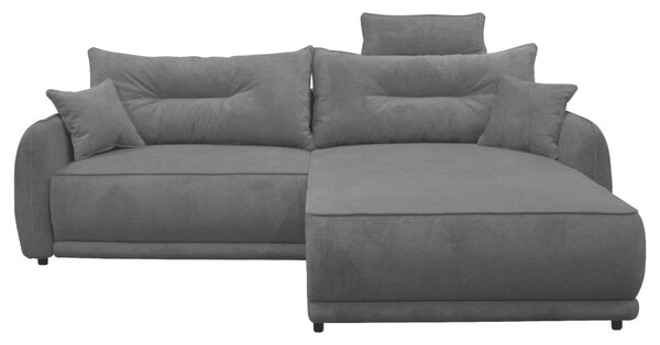 ROHOVÁ SEDAČKA, textil, antracitová MID.YOU - Sedací soupravy, Online Only