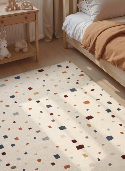 Hanse Home, Dětský koberec Adventures 106419 Cream Multicolor, 120x170, vícebarevná, dětský pokoj