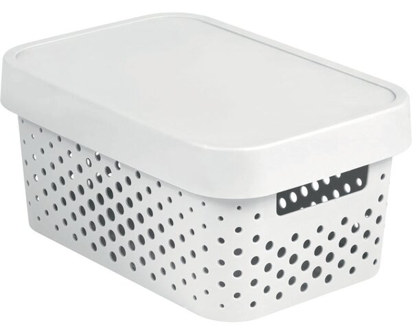 Curver Infinity 229162 Box 4,5 L, bílý děrovaný CURVER