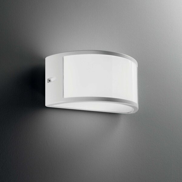 Ideal Lux Nástěnné svítidlo REX-1 AP1 BIANCO, IP44