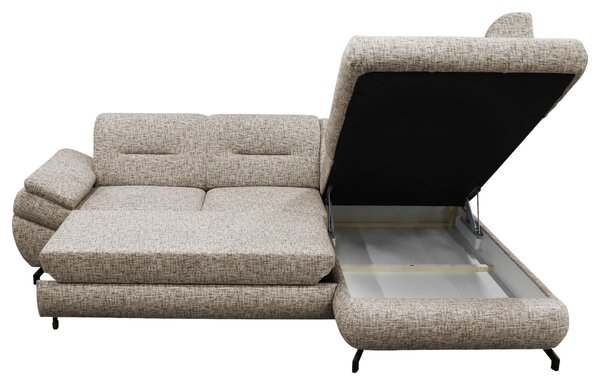 ROHOVÁ SEDAČKA, textil, světle hnědá MID.YOU - Sedací soupravy, Online Only