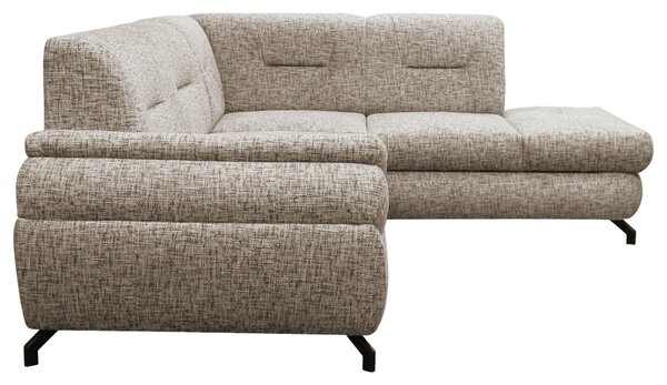 ROHOVÁ SEDAČKA, textil, světle hnědá MID.YOU - Sedací soupravy, Online Only