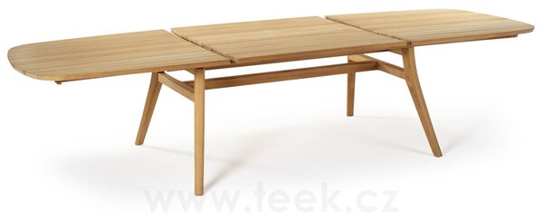 Royal Botania Teakový jídelní stůl rozkládací Zidiz, Royal Botania, 220-320x120x75,5 cm, rám teak, deska teak