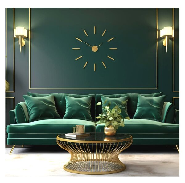 Designové hodiny 10-330-60 gold CalleaDesign 90cm