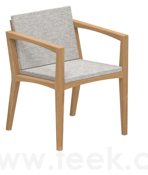 Royal Botania Teakové jídelní křeslo Zenhit, Royal Botania, 55x57,5x73,5 cm, teak, bez sedáků