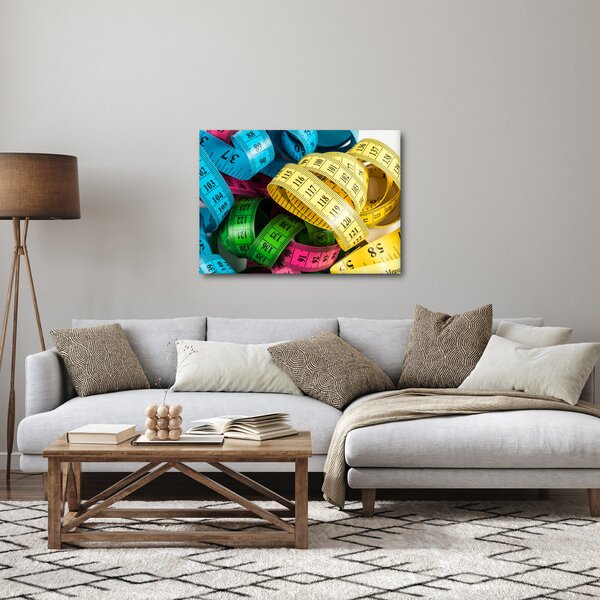 Obraz barevných metrů (70x50 cm)