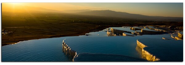 Obraz na plátně - Pamukkale - panoráma 5120A (105x35 cm)