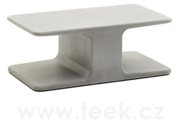 Varaschin Konferenční stolek Belt, Varaschin, obdélníkový 89x50x34 cm, cement/beton
