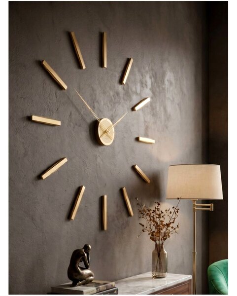 Designové hodiny 10-330-60 gold CalleaDesign 90cm