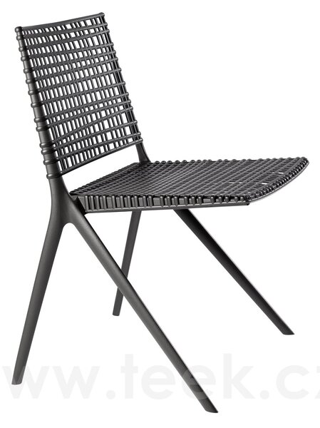 Tribu Hliníková stohovatelná jídelní židle Branch, Tribu, barva linen