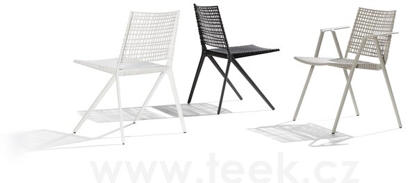 Tribu Hliníkové stohovatelné jídelní křeslo Branch, Tribu, barva white