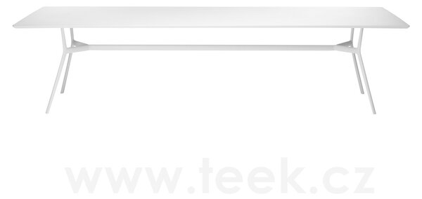 Tribu Jídelní stůl Branch, Tribu, obdélníkový 210x98x75 cm, rám hliník linen, deska hliník linen