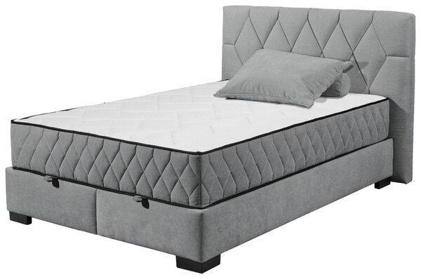 AMERICKÁ POSTEL, 140/200 cm, antracitová MID.YOU - Postele s úložným prostorem, Online Only
