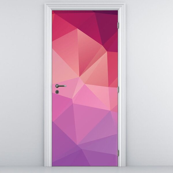 Fototapeta na dveře - barevná abstrakce (95x205cm)