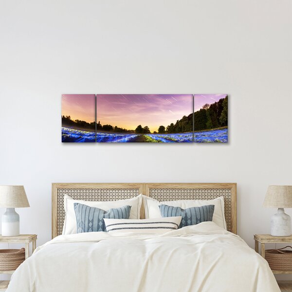Obraz barevného pole (170x50 cm)