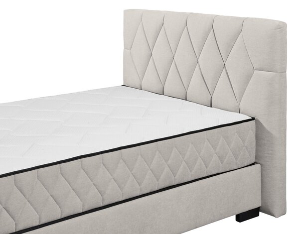 AMERICKÁ POSTEL, 140/200 cm, béžová MID.YOU - Postele s úložným prostorem, Online Only