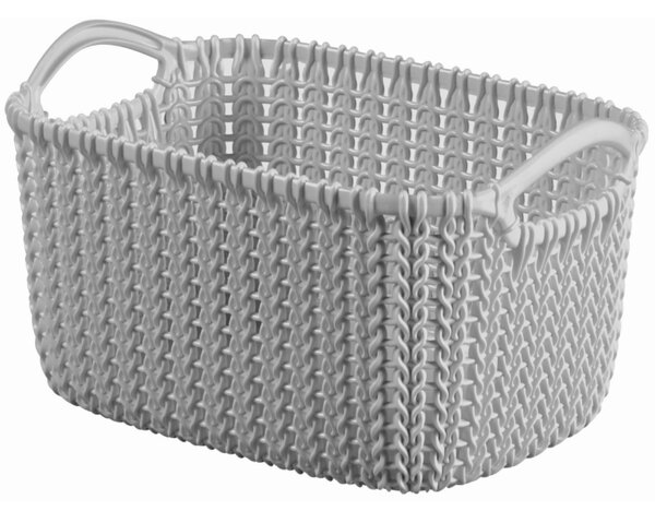 Curver Košík KNIT S, 3l šedý CURVER