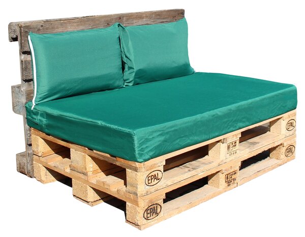 Cappa Garden Polstr na paletový nábytek s polštáři Emerald
