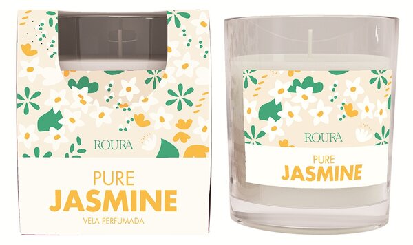 ROURA Pure Jasmine Vonná svíčka, 125 g